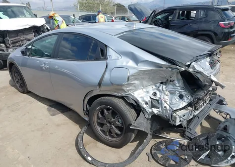 2024 Toyota Prius Le z USA, uszkodzony, nr VIN JTDACAAU0R3041551